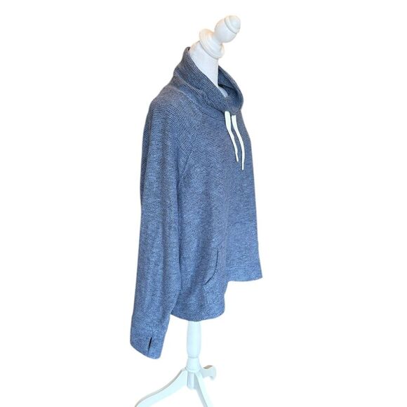 OFFLINE by Aerie Snowday Mock Neck Sweatshirt Blue Womens Size XXL - Picture 4 of 11